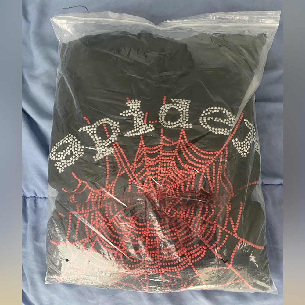 *NEW* SP5DER OG RHINESTONE HOODIE